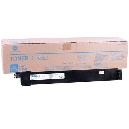 Konica Minolta TN-214/A0D7454 Mavi Orjinal Fotokopi Toner - 1