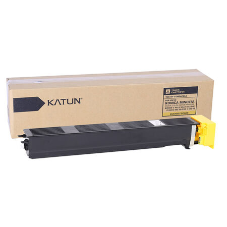 Konica Minolta TN-613/A0TM250 Sarı Katun Muadil Fotokopi Toner - 2