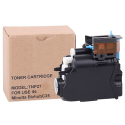 Konica Minolta TNP-27/A0X5353 Red Replacement Photocopy Toner - 2