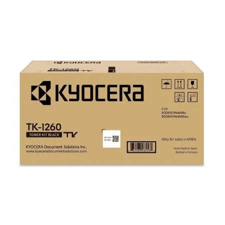 Kyocera TK-1260 1T0C150NL0 Siyah Orijinal Toner - 1