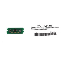 Kyocera TK-5140/1T02NRCNL0 Mavi Toner Chip - Kyocera