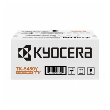 Kyocera TK-5480Y 1T0C22ANL1 Sarı Yüksek Kapasiteli Orijinal Toner - 1