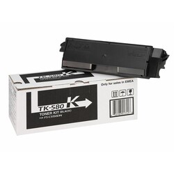 Kyocera TK-580/1T02KT0NL0 Siyah Orjinal Toner - Kyocera