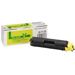 Kyocera TK-590/1T02KVANL0 Sarı Orjinal Toner - Kyocera