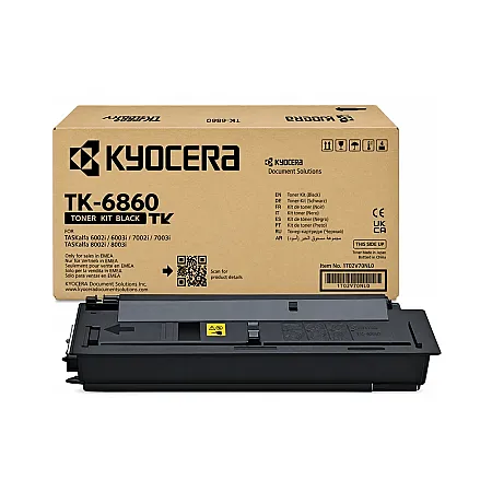 Kyocera TK-6860 1T0C2V0NL0 Black Original Copier Toner - 1