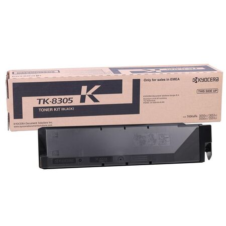 Kyocera TK-8305/1T02LK0NL0 Siyah Orjinal Fotokopi Toneri - 1