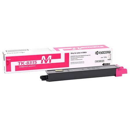 Kyocera TK-8315/1T02MVBNL0 Kırmızı Orijinal Fotokopi Toneri - 1