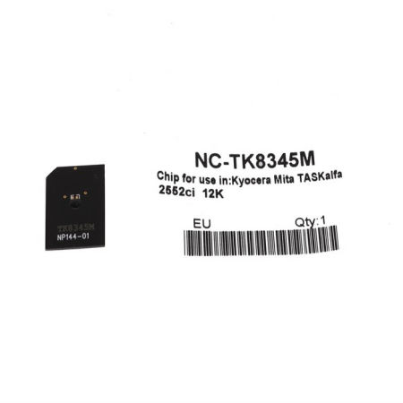 Kyocera TK-8345/1T02L7BNL0 Kırmızı Toner Chip - 2