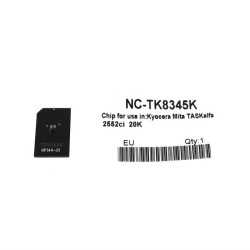 Kyocera TK-8345/1T02L70NL0 Siyah Toner Chip - Kyocera
