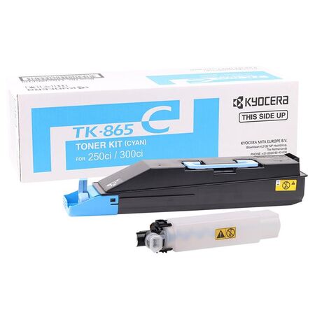 Kyocera TK-865/1T02JZCEU0 Mavi Orjinal Fotokopi Toneri - 1