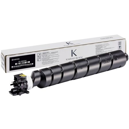 Kyocera TK-8800/1T02RR0NL0 Siyah Orjinal Fotokopi Toneri - 1