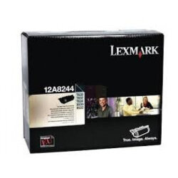 Lexmark 12A8244 Siyah Orijinal Toner Yüksek Kapasiteli - Lexmark