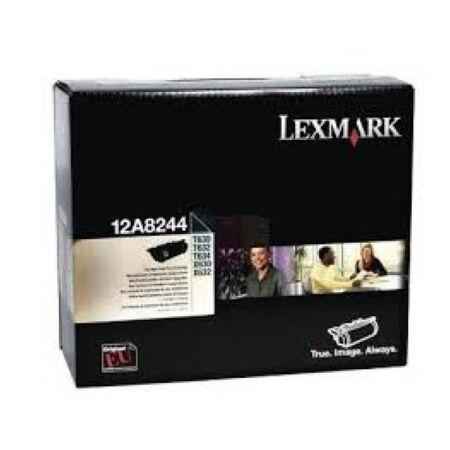Lexmark 12A8244 Siyah Orijinal Toner Yüksek Kapasiteli - 1