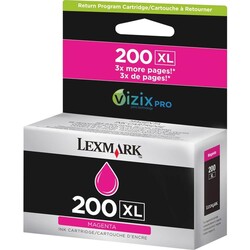 Lexmark - Lexmark 200XL-14L0176 Kırmızı Orjinal Kartuş Yüksek Kapasiteli