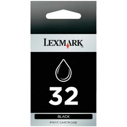 Lexmark - Lexmark 32-18CX032E Siyah Orjinal Kartuş
