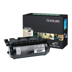 Lexmark 64417XR Siyah Orijinal Toner Yüksek Kapasiteli - Lexmark