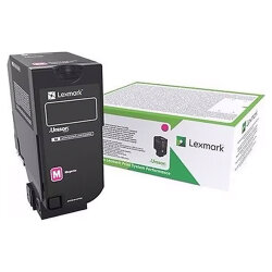 Lexmark 84C5HME Kırmızı Orijinal Toner - CX725 - 