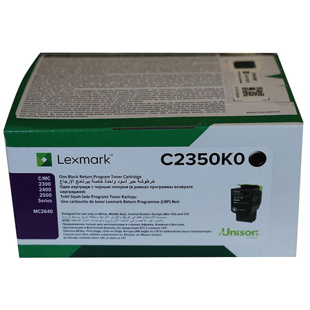 Lexmark C2425-C2350K0 Siyah Orjinal Toner - 1