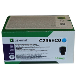 Lexmark C2425-C235HC0 Mavi Orjinal Toner Yüksek Kapasiteli - Lexmark