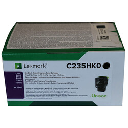 Lexmark C2425-C235HK0 Siyah Orjinal Toner Yüksek Kapasiteli - 1