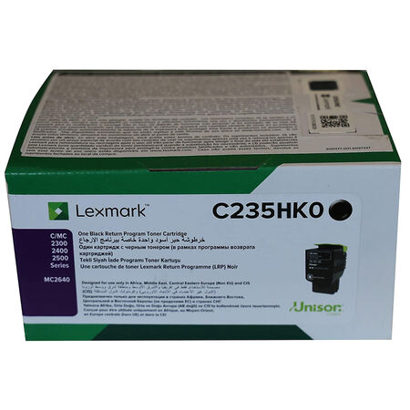 Lexmark C2425-C235HK0 Siyah Orjinal Toner Yüksek Kapasiteli - 1