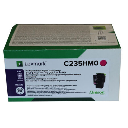 Lexmark C2425-C235HM0 Kırmızı Orjinal Toner Yüksek Kapasiteli - 1