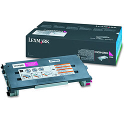 Lexmark - Lexmark C500-C500H2MG Kırmızı Orjinal Toner