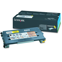 Lexmark - Lexmark C500-C500H2YG Sarı Orjinal Toner