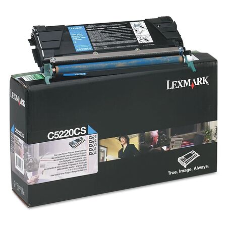 Lexmark C522-C5220CS Blue Original Toner - 1
