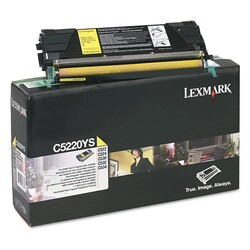 Lexmark C522-C5220YS Sarı Orjinal Toner - Lexmark