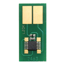 Lexmark C522-C5220CS Mavi Toner Chip - 2