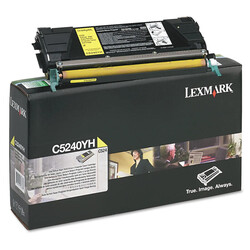 Lexmark C524-C5240YH Sarı Orjinal Toner Yüksek Kapasiteli - Lexmark