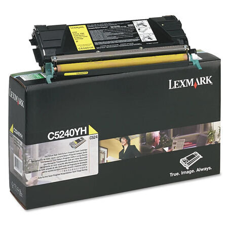 Lexmark C524-C5240YH Sarı Orjinal Toner Yüksek Kapasiteli - 1