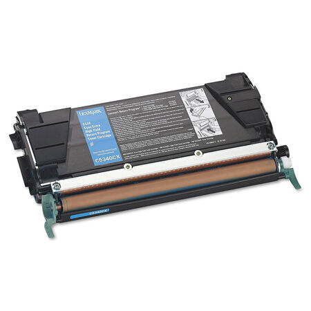 Lexmark C534-C5340CX Mavi Orjinal Toner Extra Yüksek Kapasiteli - 2