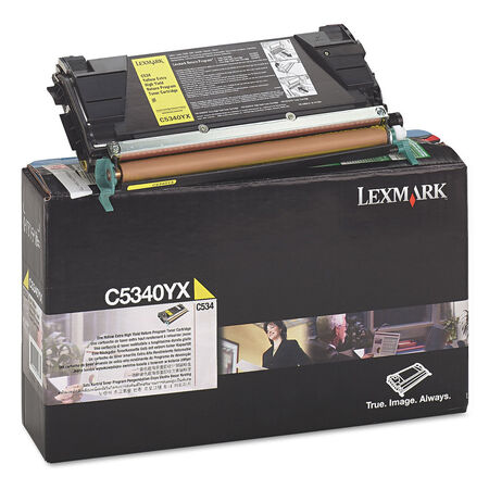 Lexmark C534-C5340YX Sarı Orjinal Toner Extra Yüksek Kapasiteli - 1