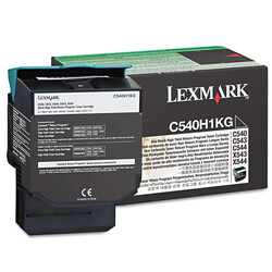 Lexmark C540-C540H1KG Siyah Orjinal Toner Yüksek Kapasiteli - Lexmark