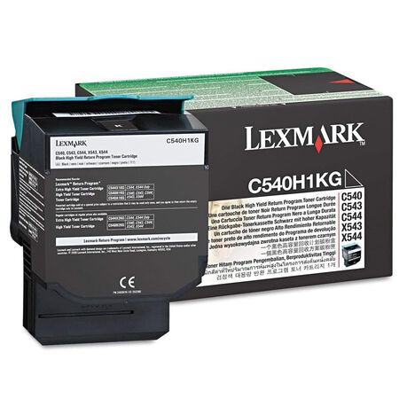Lexmark C540-C540H1KG Siyah Orjinal Toner Yüksek Kapasiteli - 1