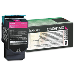 Lexmark C540-C540H1MG Kırmızı Orjinal Toner Yüksek Kapasiteli - Lexmark