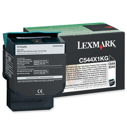 Lexmark - Lexmark C544-C544X1KG Siyah Orjinal Toner Extra Yüksek Kapasiteli
