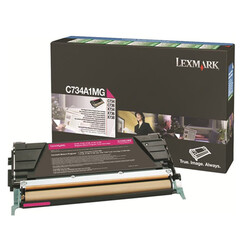 Lexmark C734-C734A1MG Kırmızı Orjinal Toner - Lexmark