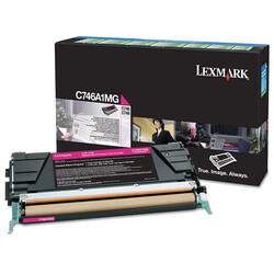 Lexmark C746-C746A1MG Kırmızı Orjinal Toner - Lexmark