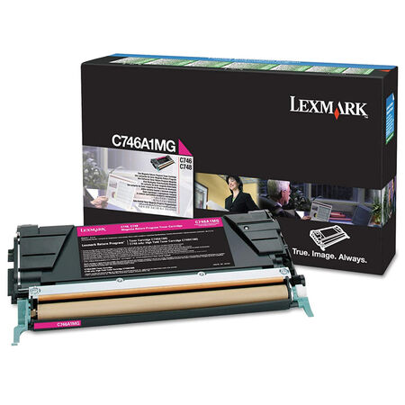 Lexmark C746-C746A1MG Kırmızı Orjinal Toner - 1