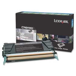 Lexmark C746-C746H1KG Siyah Orjinal Toner - Lexmark