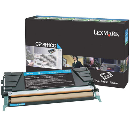 Lexmark C748-C748H1CG Mavi Orjinal Toner Yüksek Kapasiteli - 1