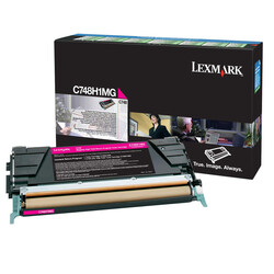 Lexmark C748-C748H1MG Kırmızı Orjinal Toner Yüksek Kapasiteli - Lexmark