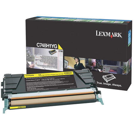 Lexmark C748-C748H1YG Sarı Orjinal Toner Yüksek Kapasiteli - 1