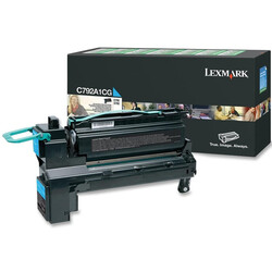 Lexmark C792-C792A1CG Mavi Orjinal Toner - 1