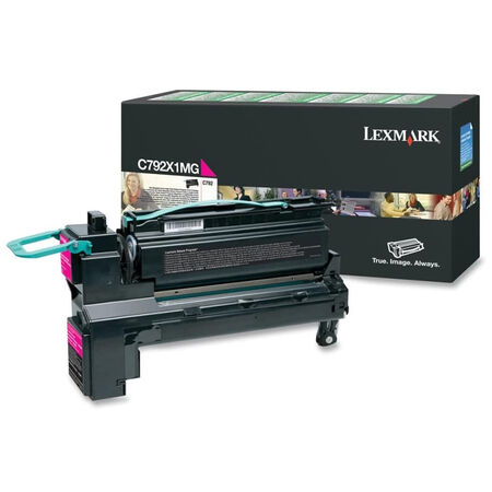 Lexmark C792-C792X1MG Kırmızı Orjinal Toner Yüksek Kapasiteli - 1