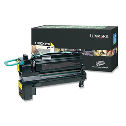 Lexmark C792-C792X1YG Sarı Orjinal Toner Yüksek Kapasiteli - Lexmark