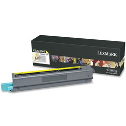 Lexmark C925-C925H2YG Sarı Orjinal Toner - Lexmark